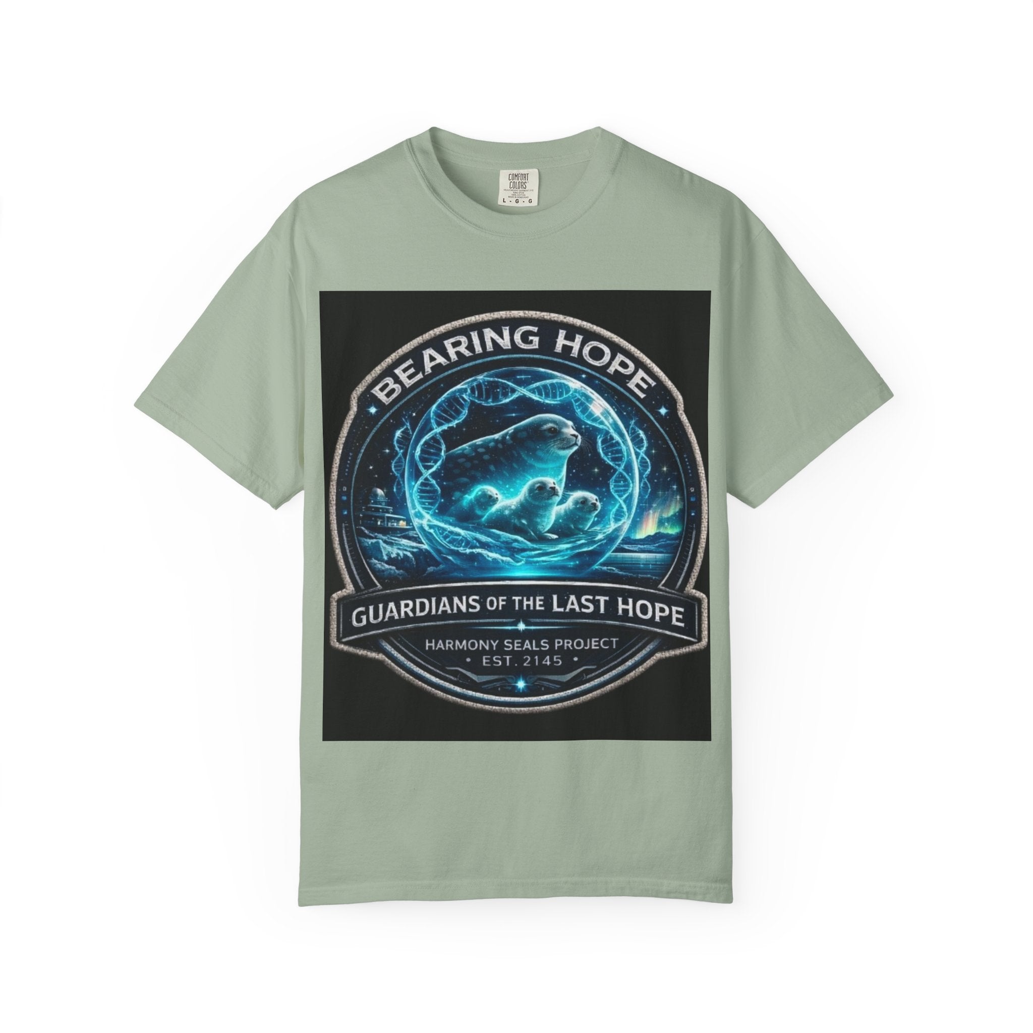 Bearing Hope T-Shirt — Guardians of the Last Hope Seal Graphic Tee