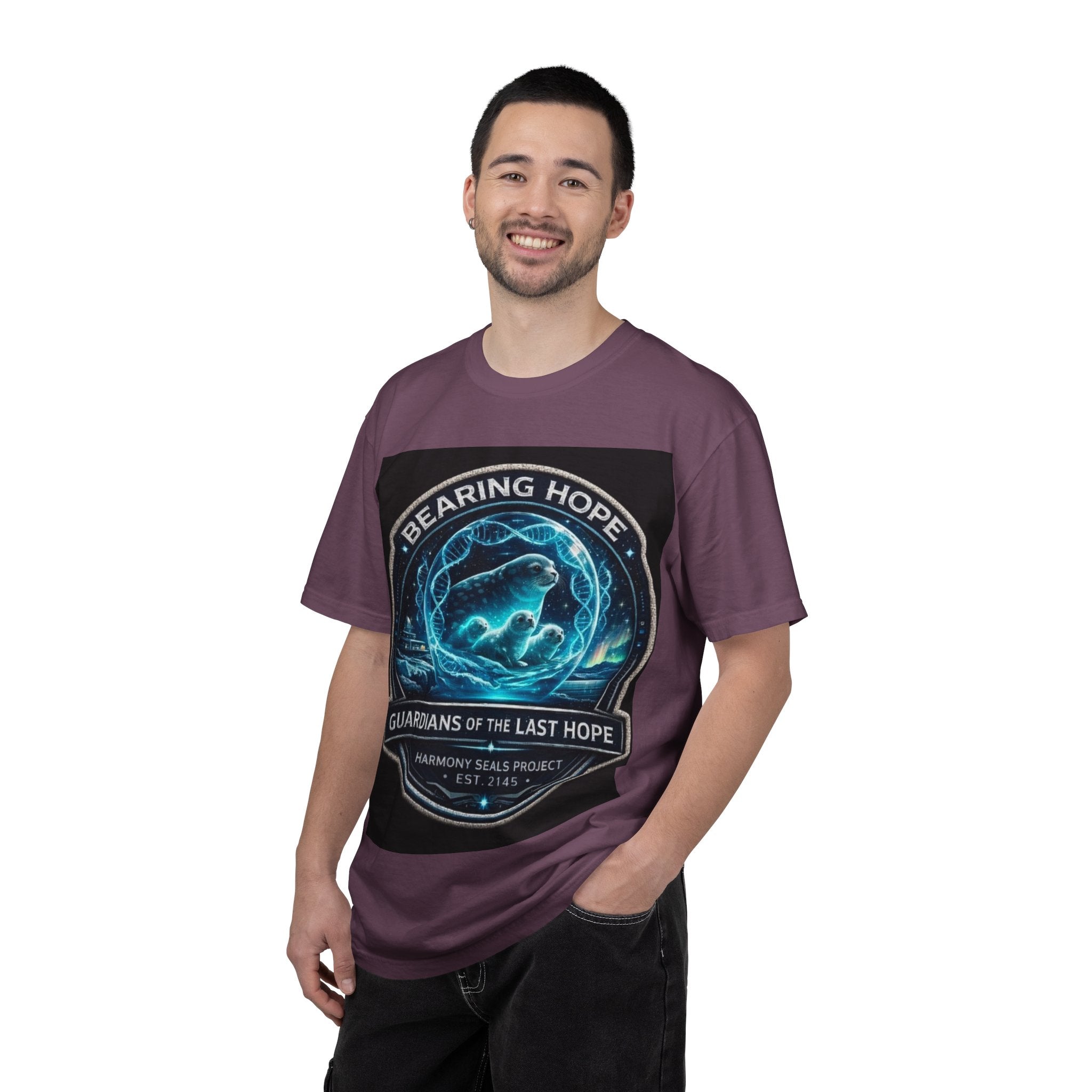 Bearing Hope T-Shirt — Guardians of the Last Hope Seal Graphic Tee