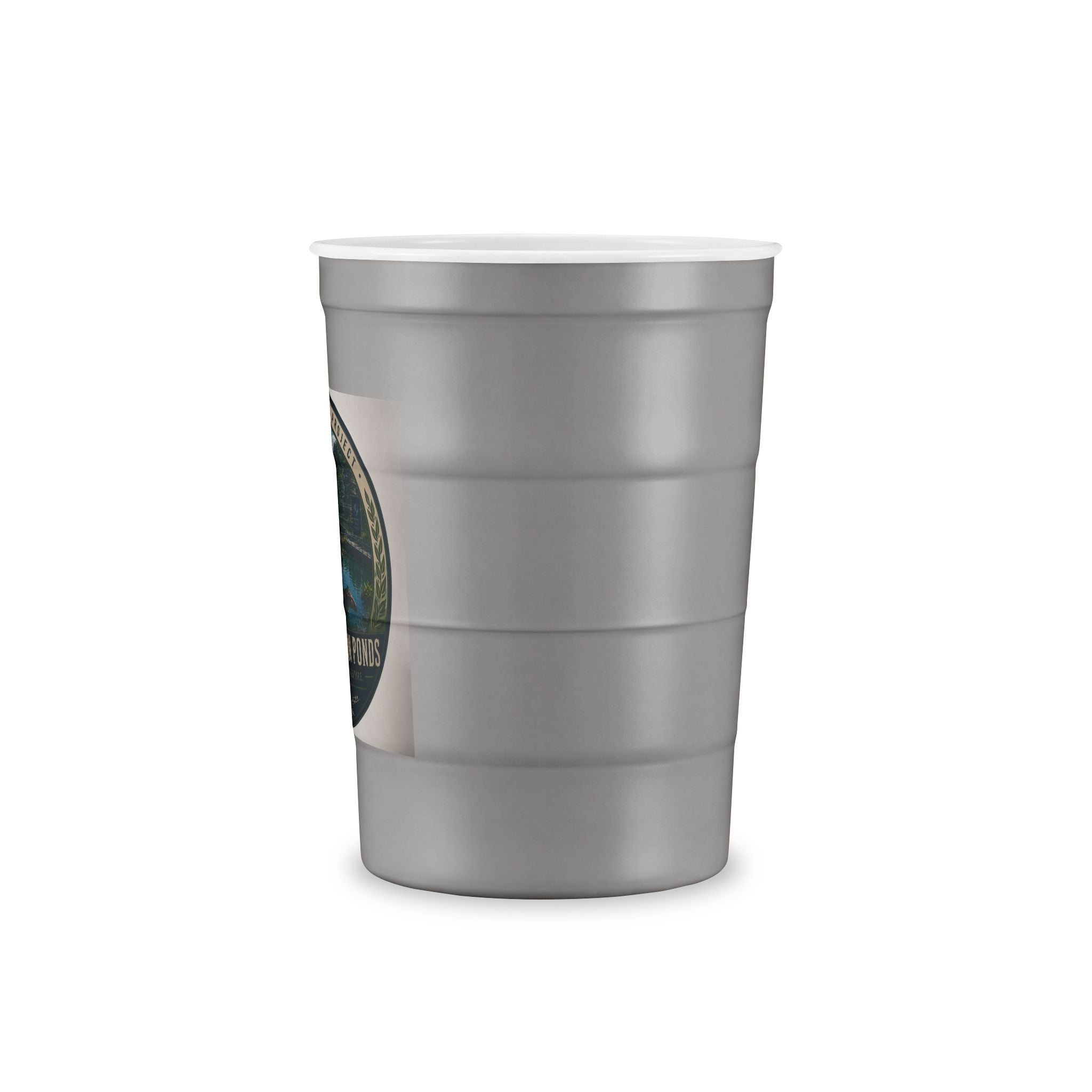 Conservation Ponds Stainless Steel Cup — Reusable Eco-Friendly Drinkware
