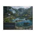 Conservation Ponds Scenic Jigsaw Puzzle — Wildlife Habitat Landscape Puzzle (110/252/520/1014 pcs)