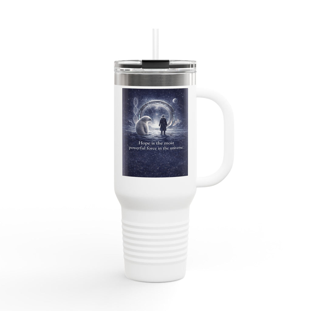 Travel Mug — "Hope is the Miracle" Insulated 40oz Tumbler