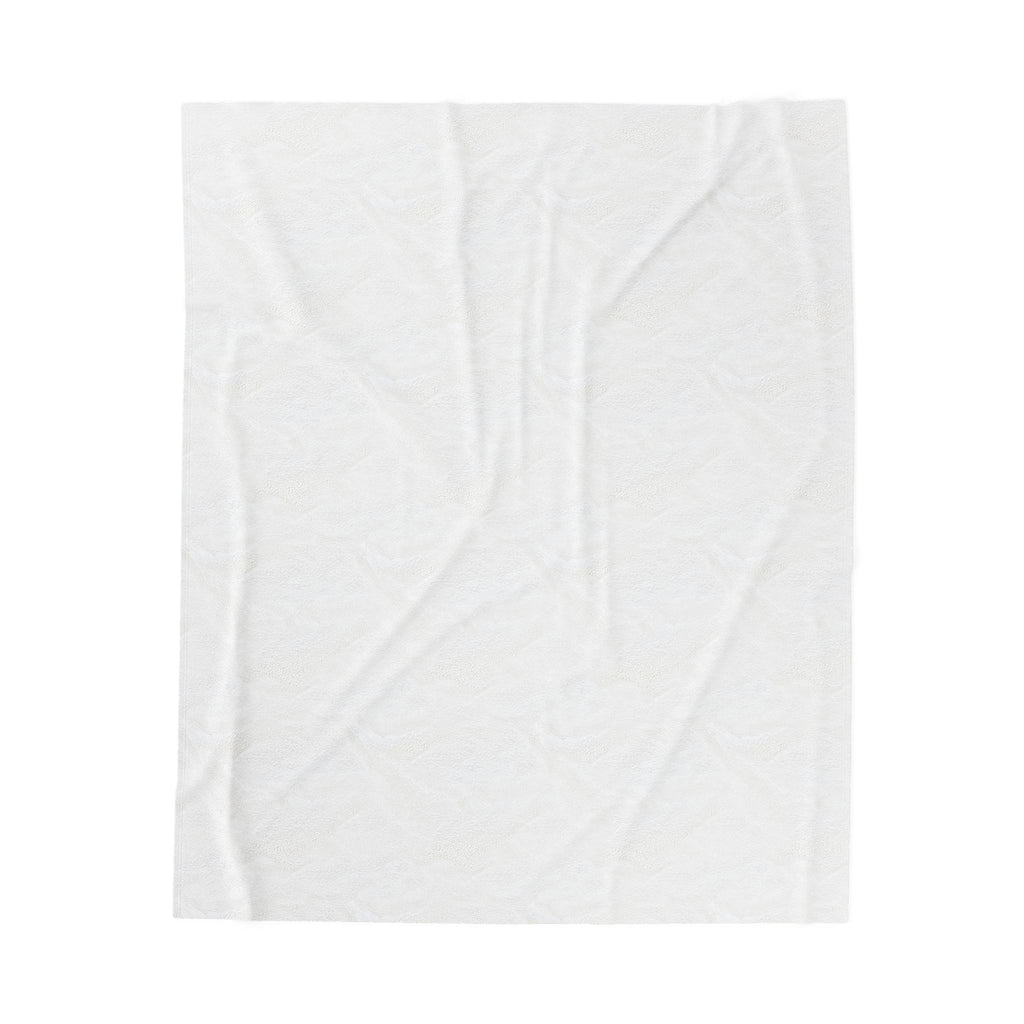 Velveteen Plush Blanket — "The extraordinary lengths we go for the things we love" Romantic Keepsake Throw