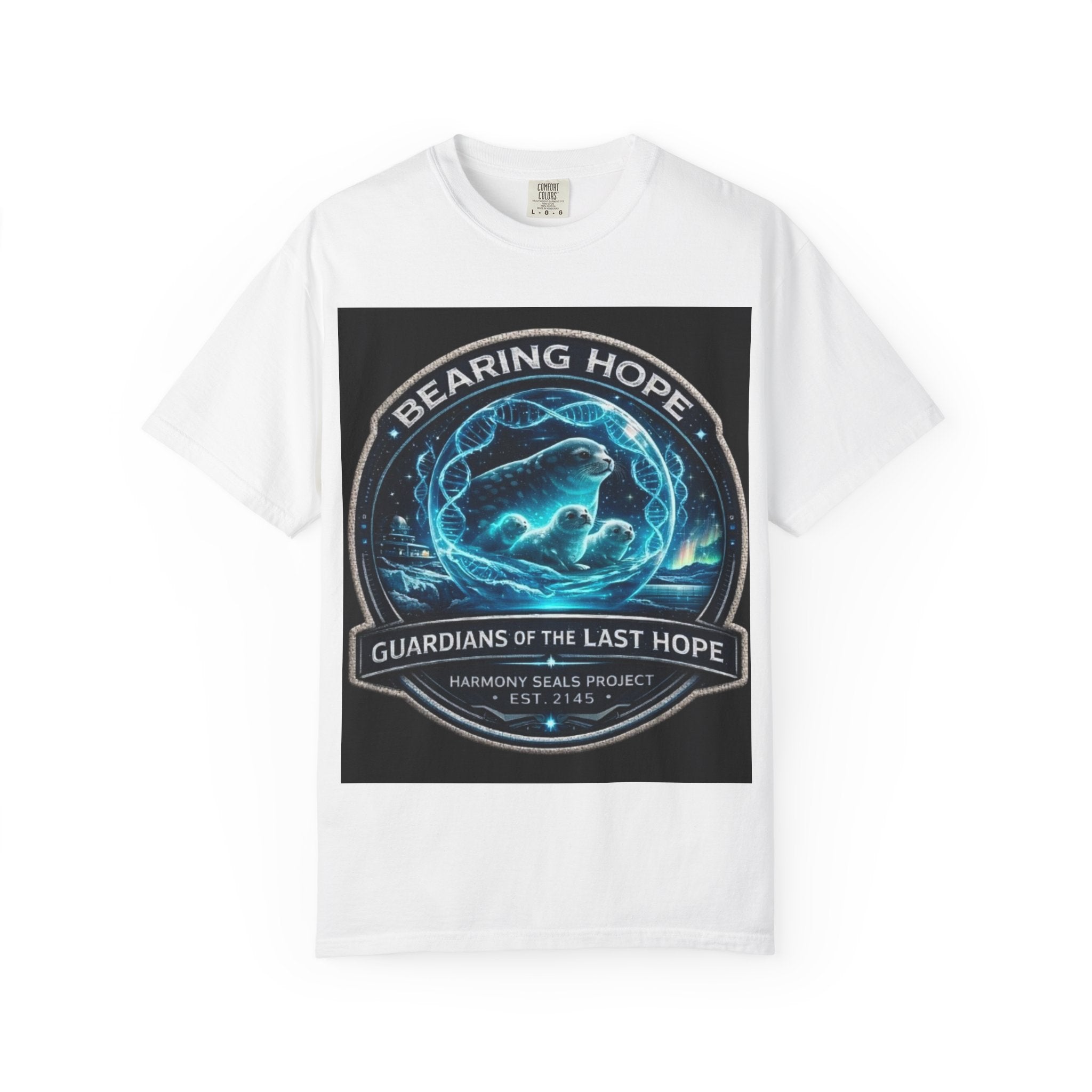 Bearing Hope T-Shirt — Guardians of the Last Hope Seal Graphic Tee