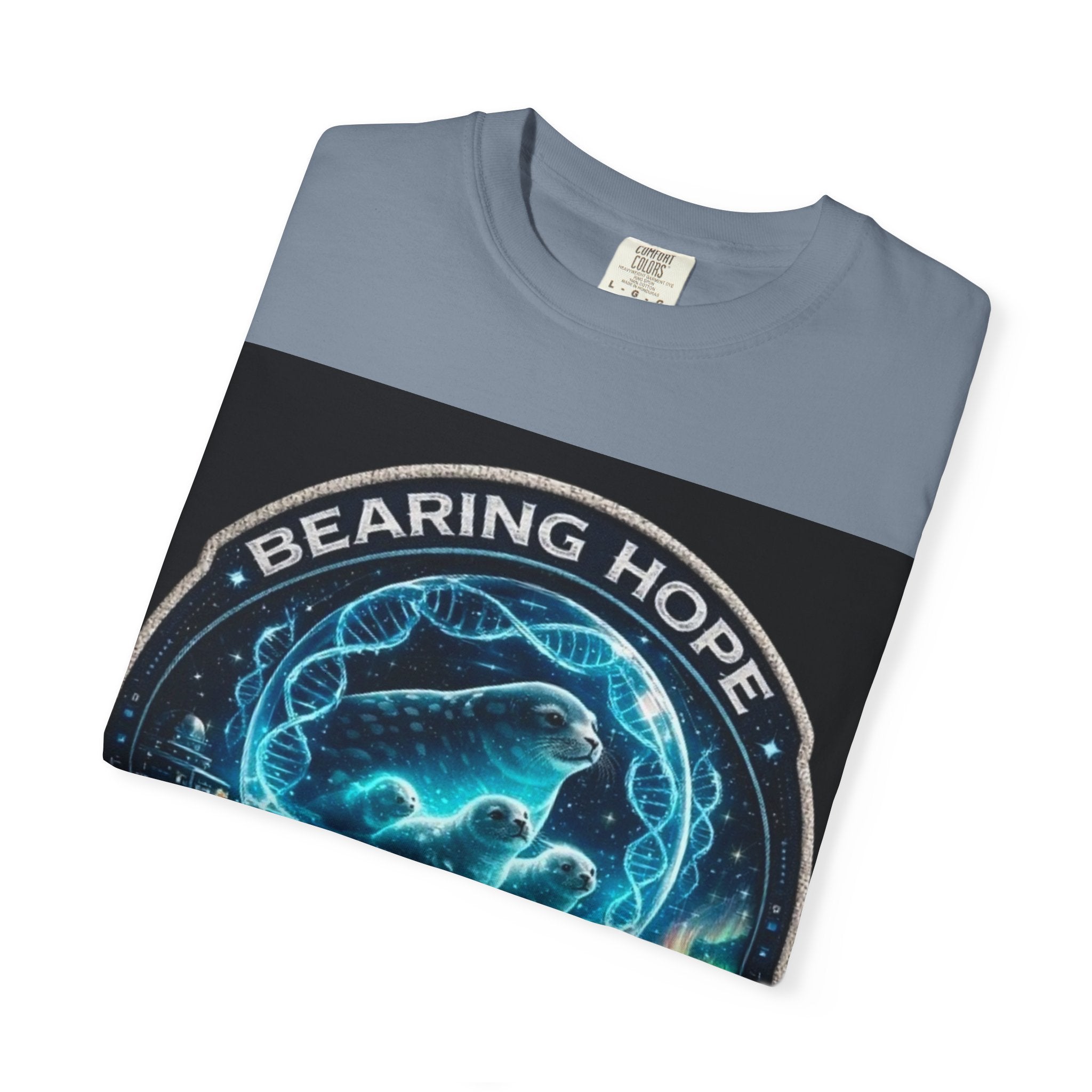 Bearing Hope T-Shirt — Guardians of the Last Hope Seal Graphic Tee
