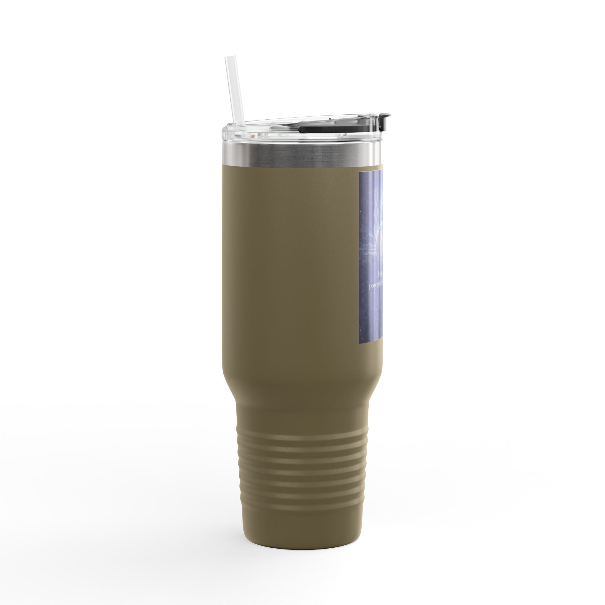 Travel Mug — "Hope is the Miracle" Insulated 40oz Tumbler
