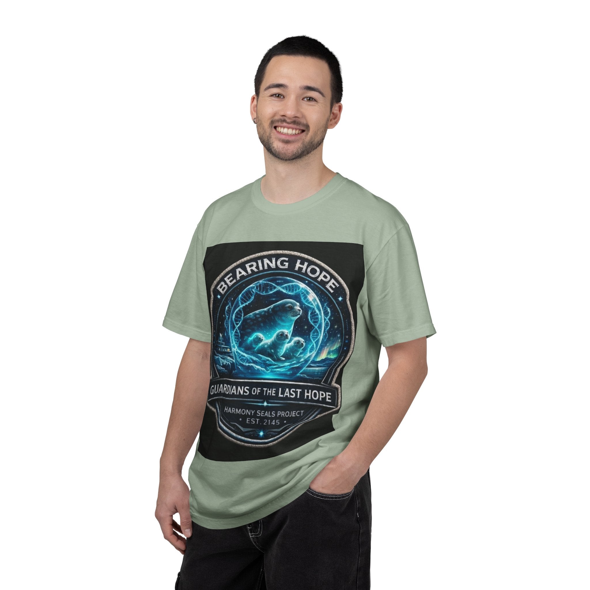 Bearing Hope T-Shirt — Guardians of the Last Hope Seal Graphic Tee