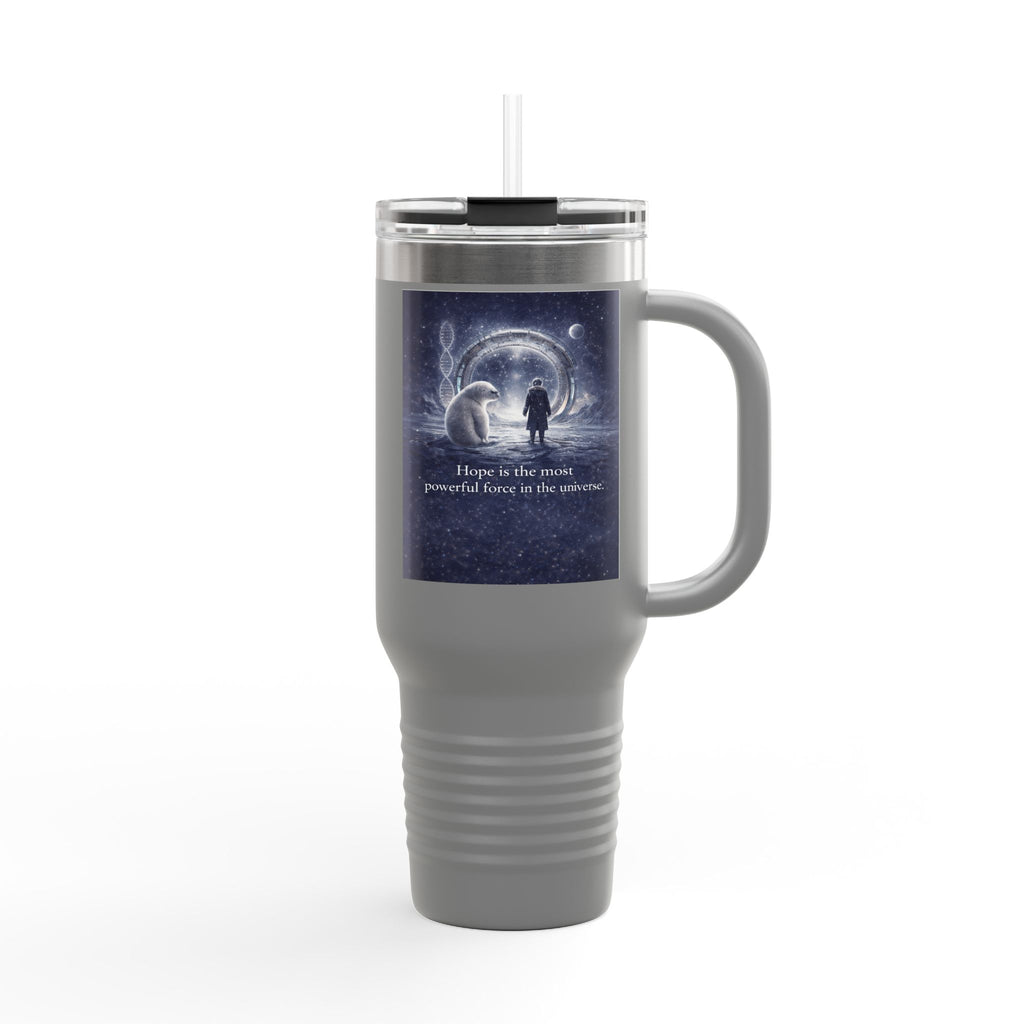 Travel Mug — "Hope is the Miracle" Insulated 40oz Tumbler