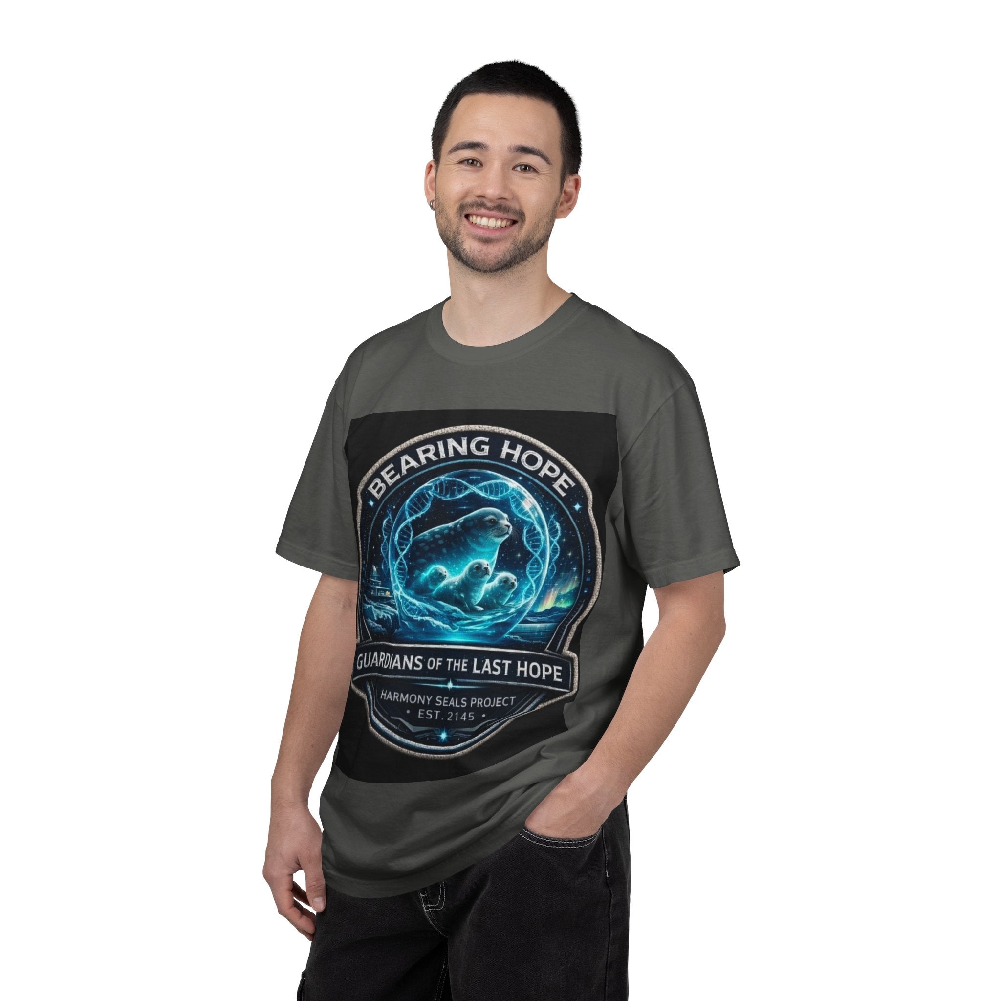 Bearing Hope T-Shirt — Guardians of the Last Hope Seal Graphic Tee