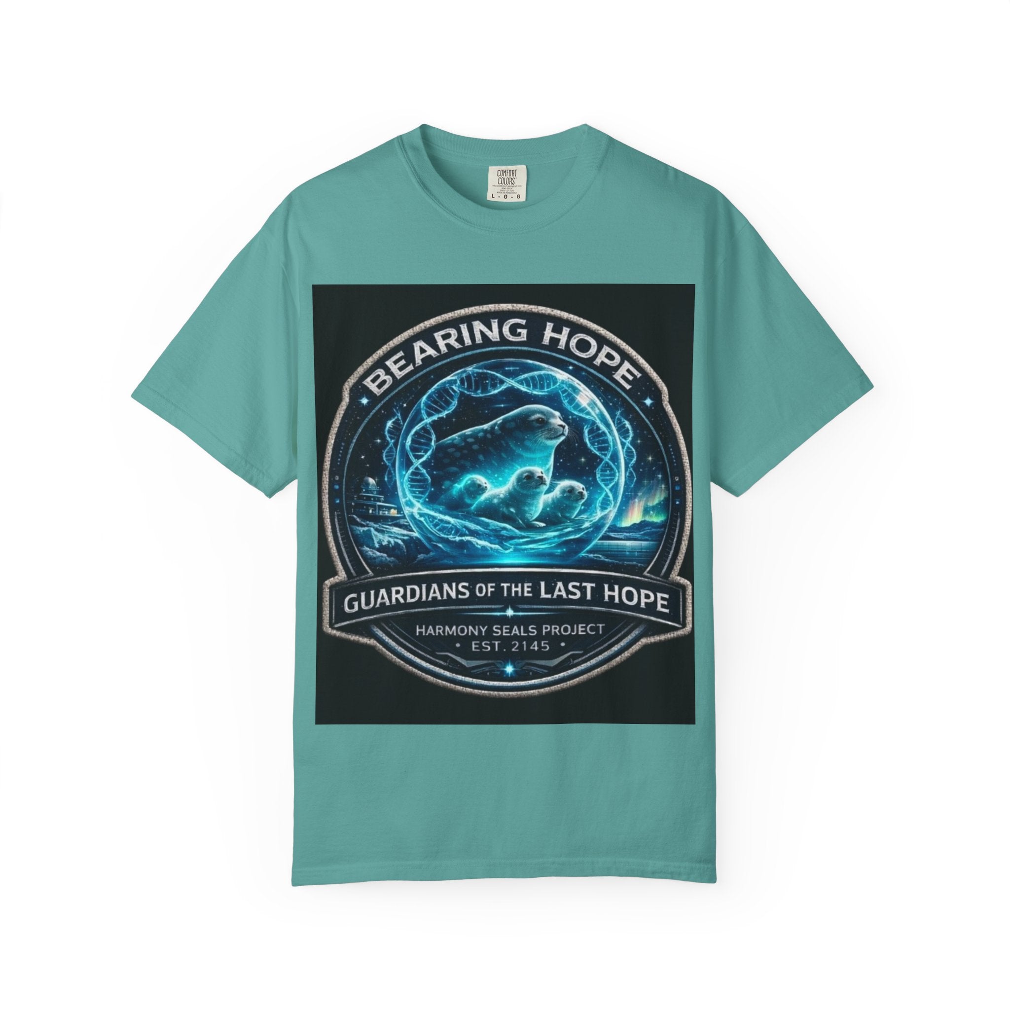 Bearing Hope T-Shirt — Guardians of the Last Hope Seal Graphic Tee