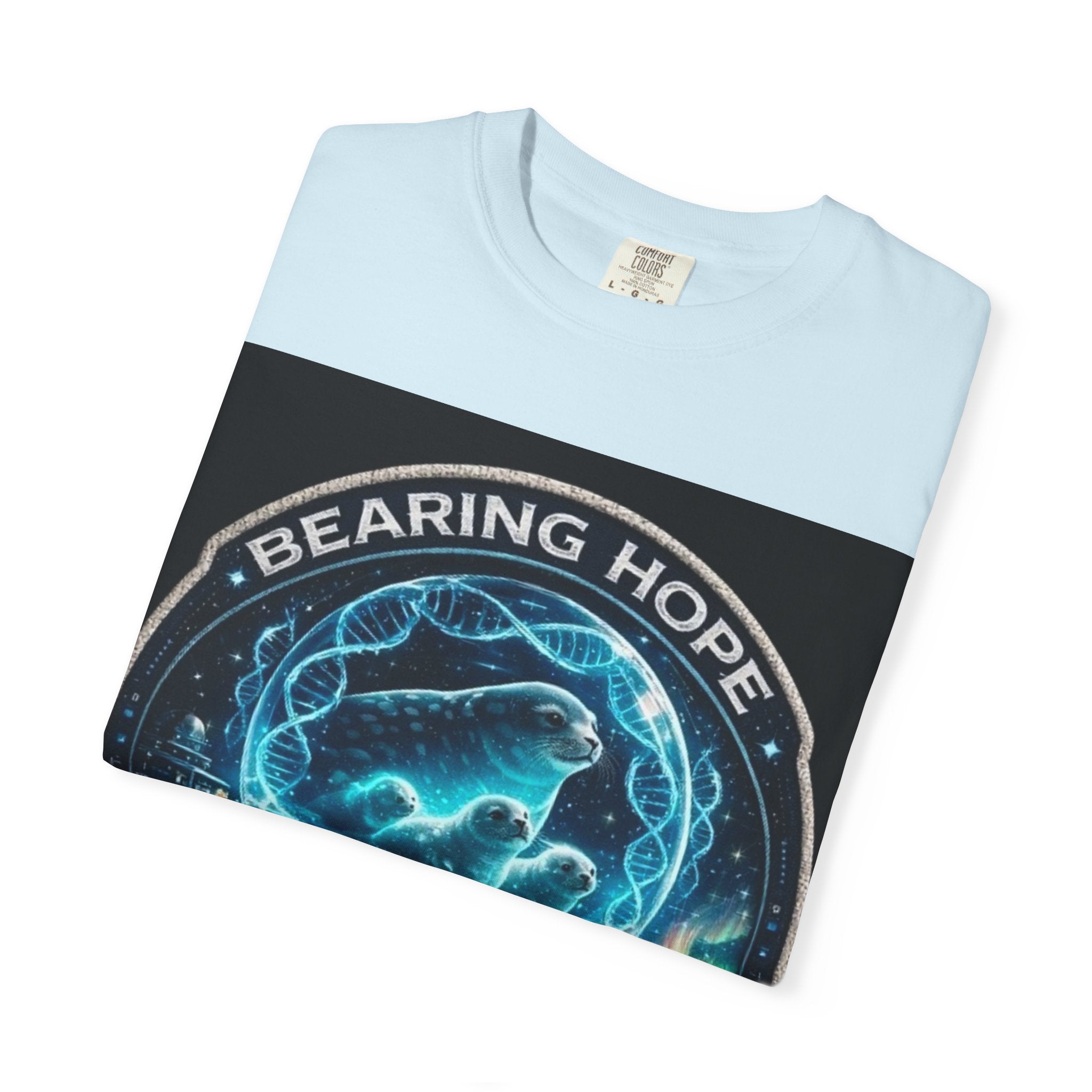 Bearing Hope T-Shirt — Guardians of the Last Hope Seal Graphic Tee