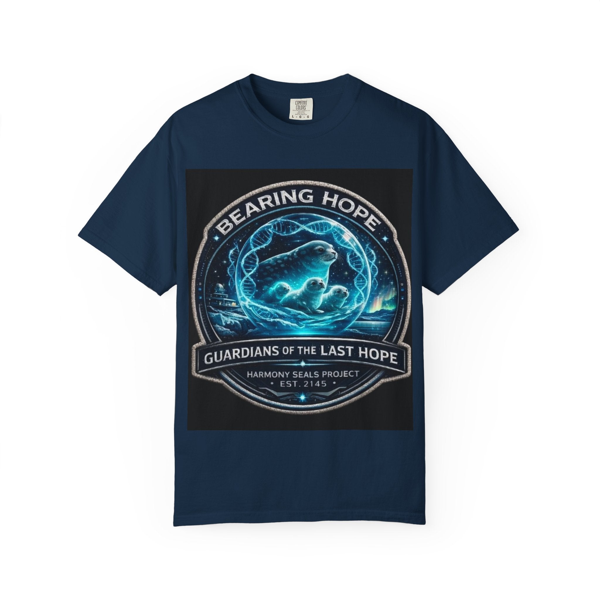 Bearing Hope T-Shirt — Guardians of the Last Hope Seal Graphic Tee