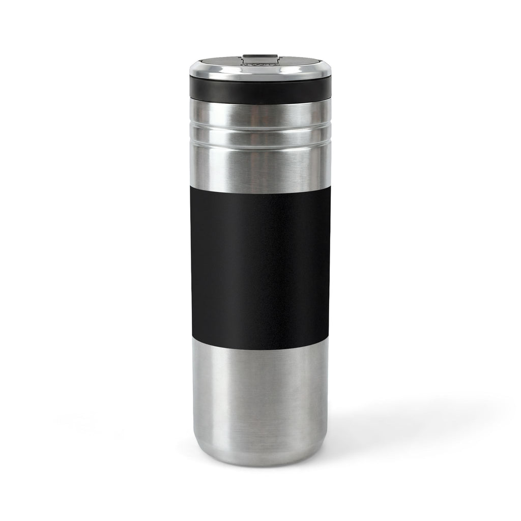 24oz Thermal Straw Tumbler — Neon Whale "Bearing Hope" Insulated Travel Mug