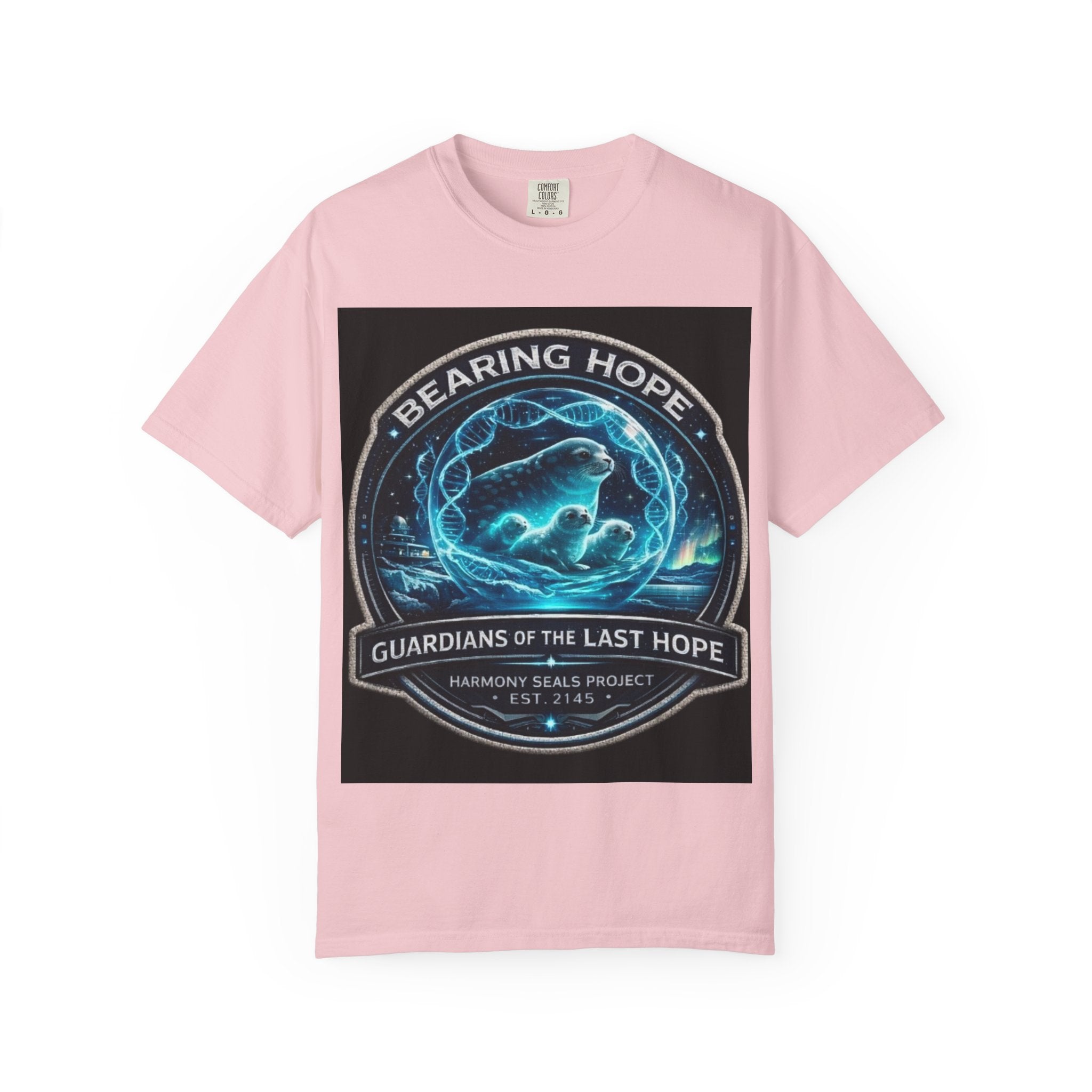 Bearing Hope T-Shirt — Guardians of the Last Hope Seal Graphic Tee