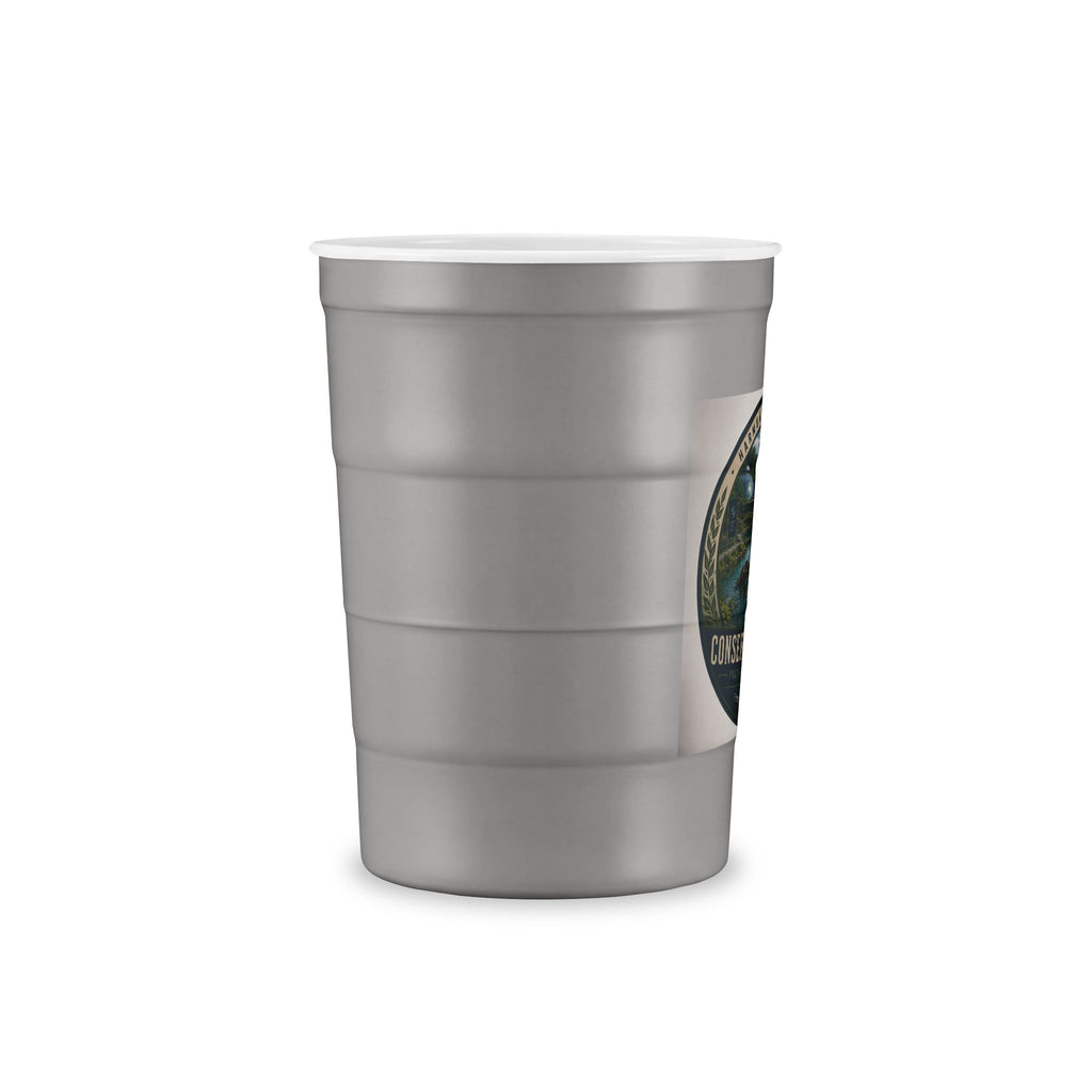 Conservation Ponds Stainless Steel Cup — Reusable Eco-Friendly Drinkware