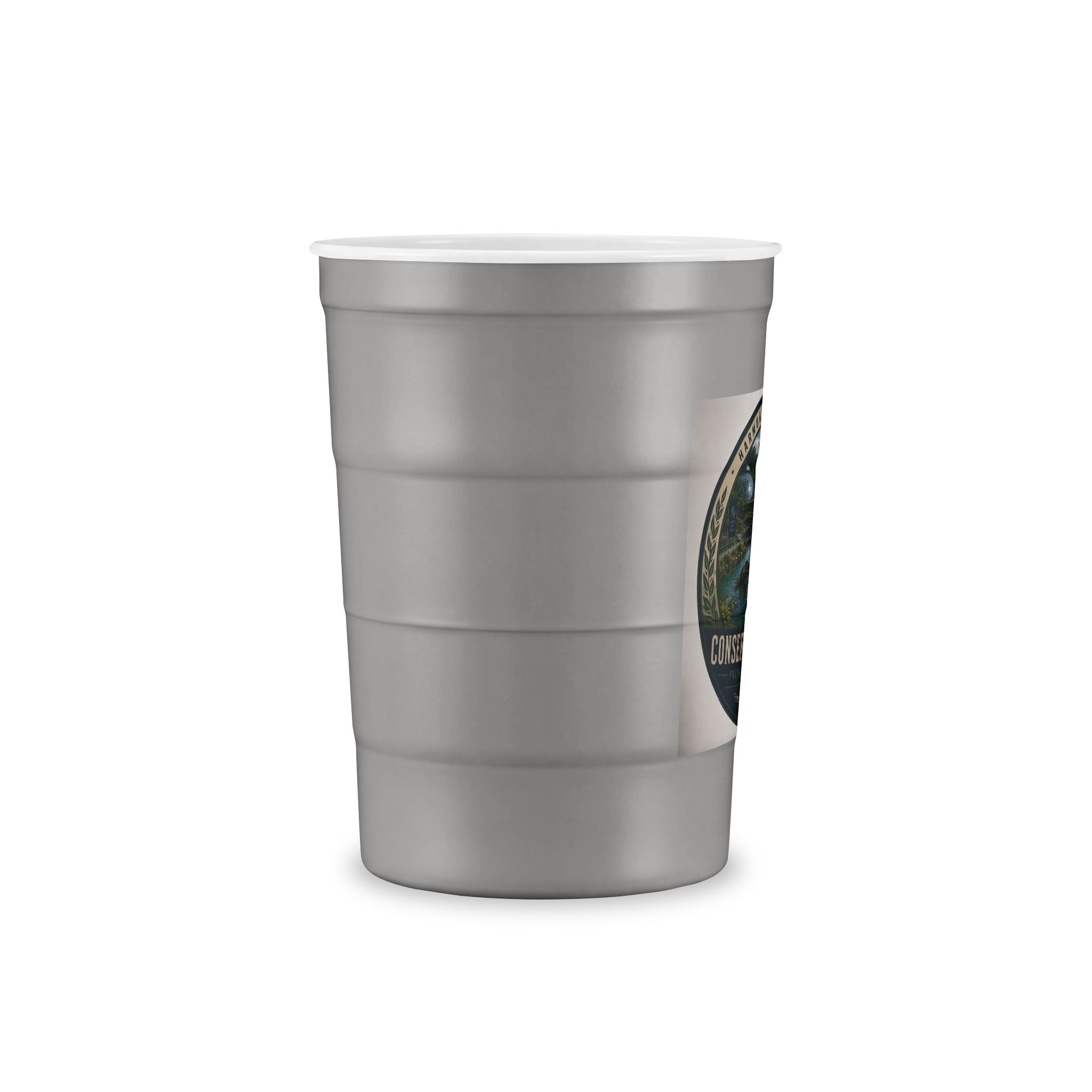 Conservation Ponds Stainless Steel Cup — Reusable Eco-Friendly Drinkware