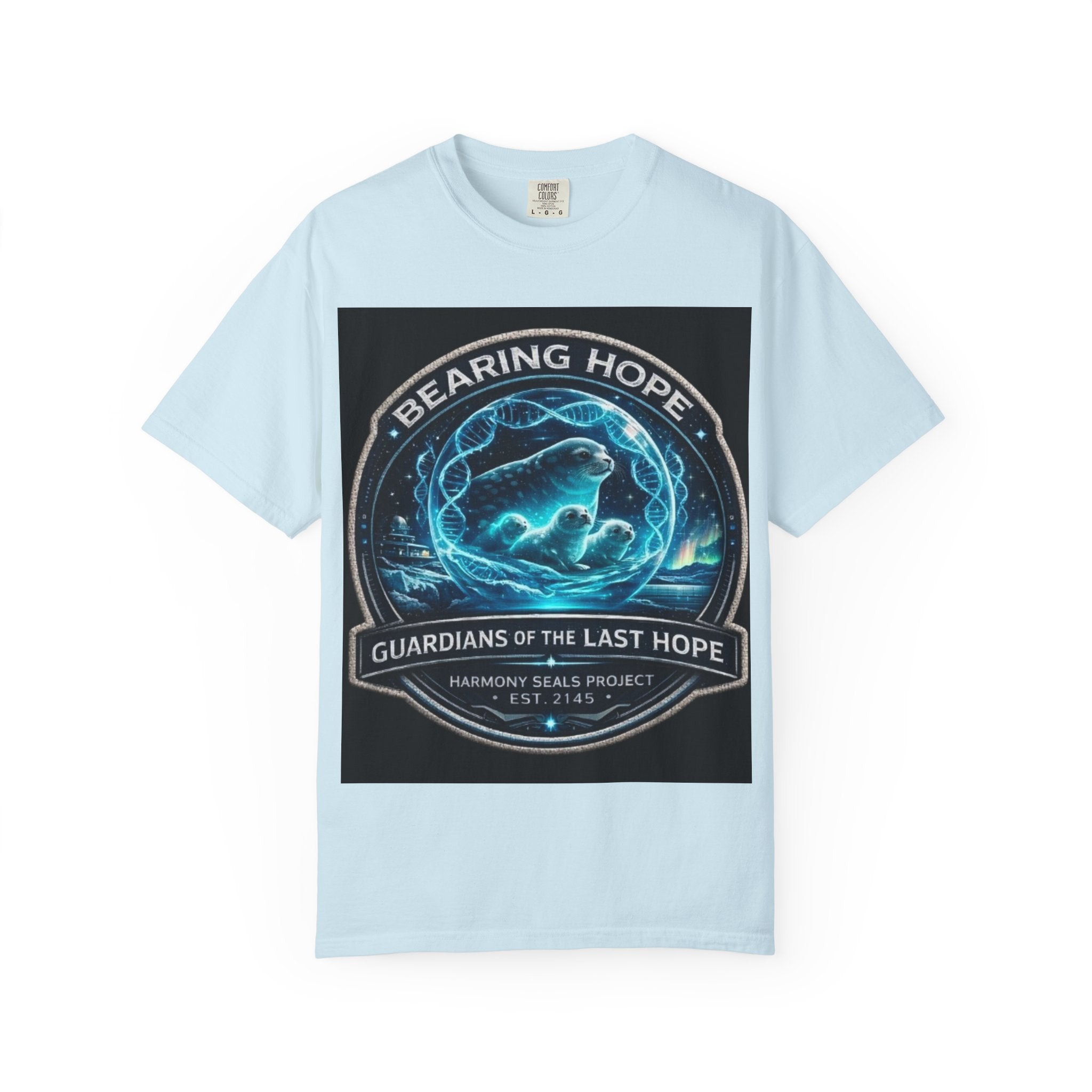 Bearing Hope T-Shirt — Guardians of the Last Hope Seal Graphic Tee