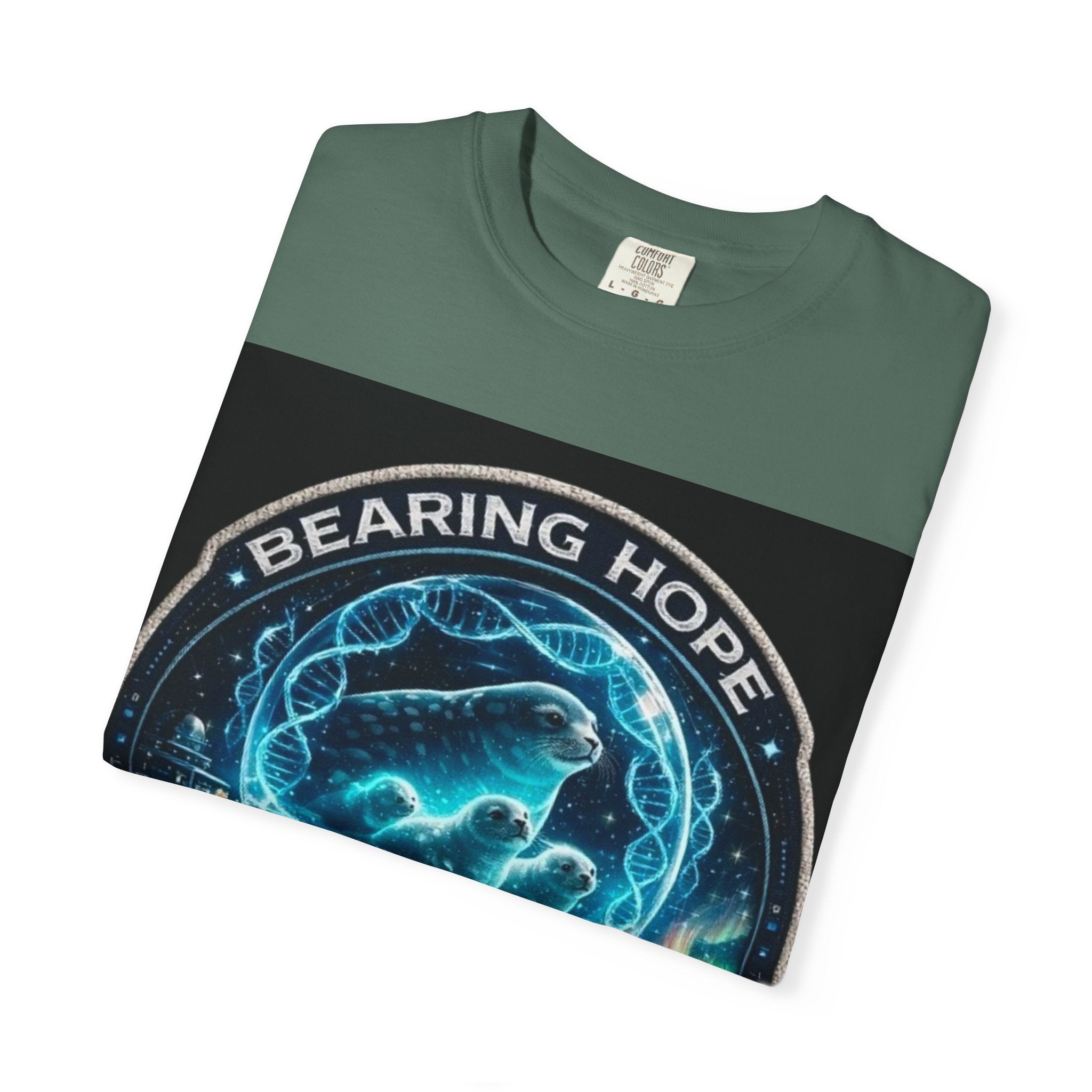 Bearing Hope T-Shirt — Guardians of the Last Hope Seal Graphic Tee