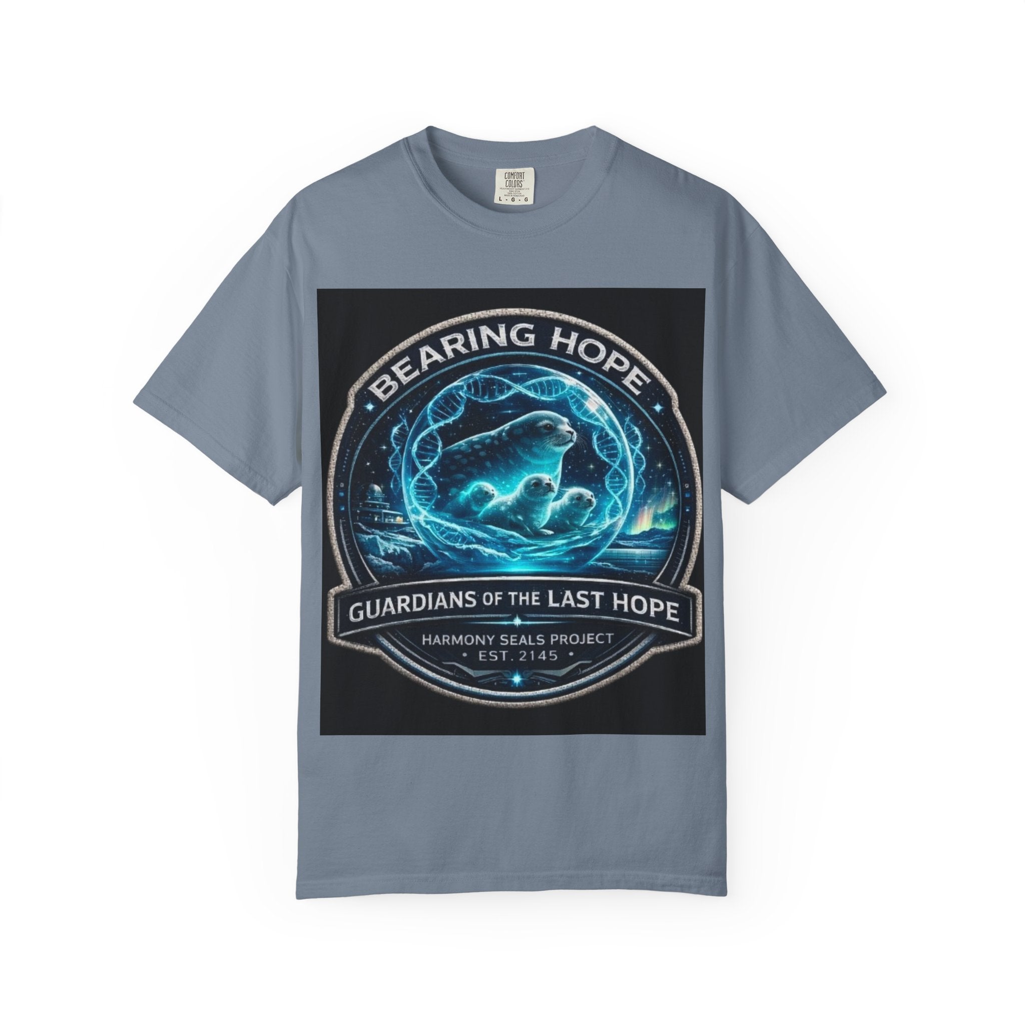 Bearing Hope T-Shirt — Guardians of the Last Hope Seal Graphic Tee