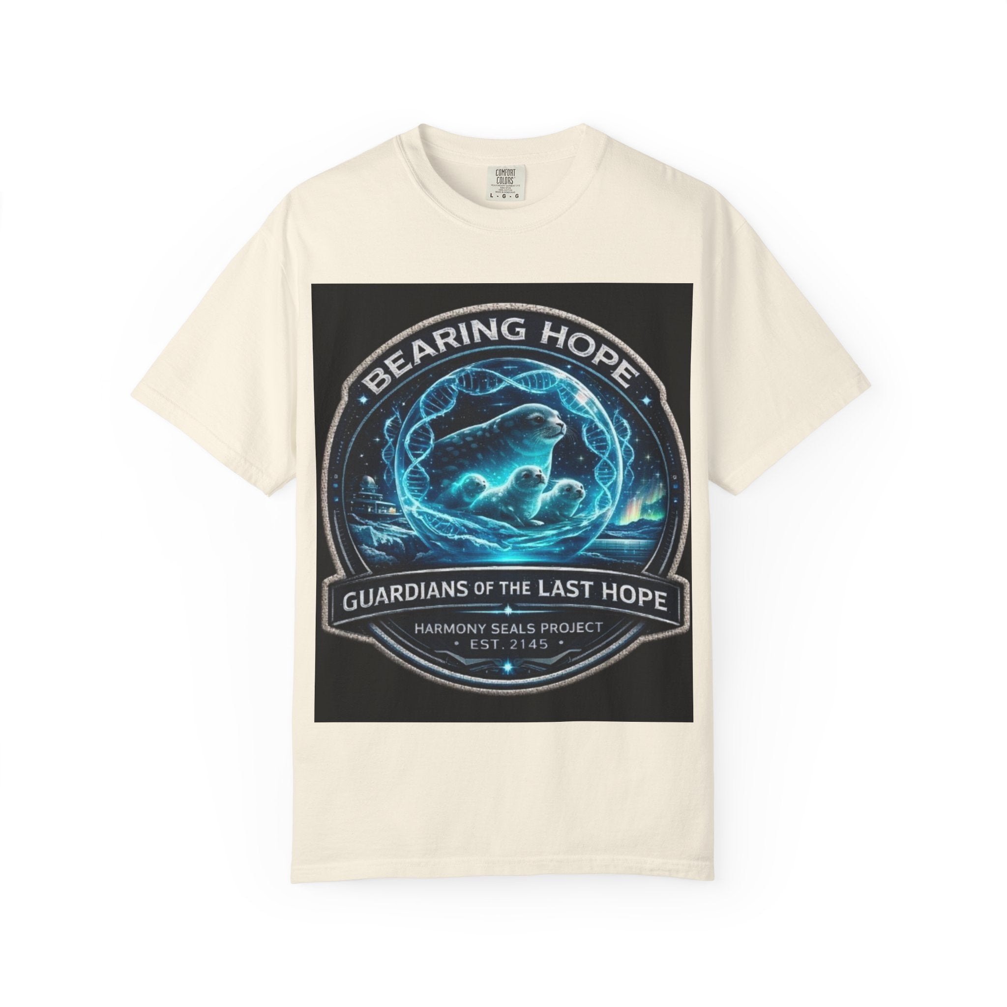 Bearing Hope T-Shirt — Guardians of the Last Hope Seal Graphic Tee