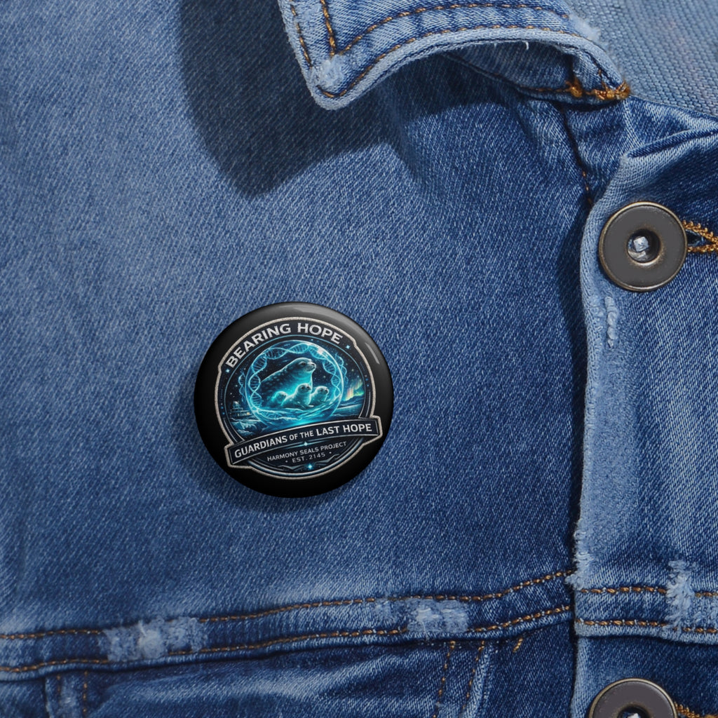 Pin Button — 'Bearing Hope: Guardians of the Last Hope' Enamel-Style Lapel Pin