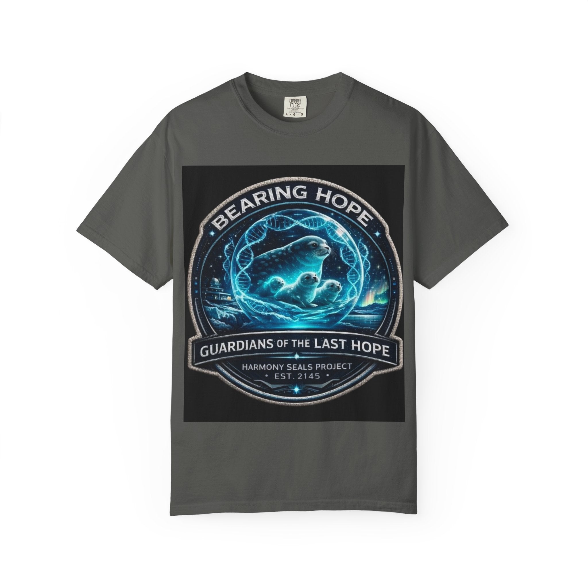 Bearing Hope T-Shirt — Guardians of the Last Hope Seal Graphic Tee