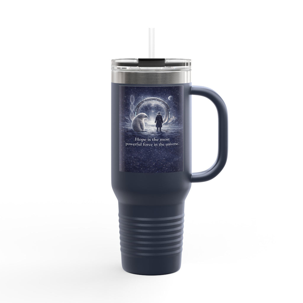 Travel Mug — "Hope is the Miracle" Insulated 40oz Tumbler