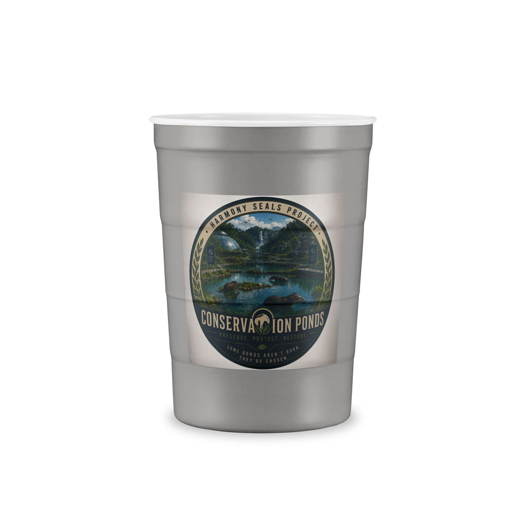 Conservation Ponds Stainless Steel Cup — Reusable Eco-Friendly Drinkware
