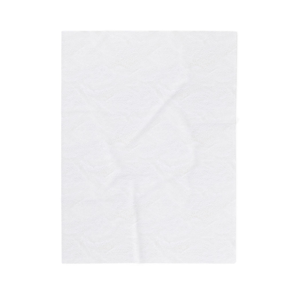 Velveteen Plush Blanket — "The extraordinary lengths we go for the things we love" Romantic Keepsake Throw
