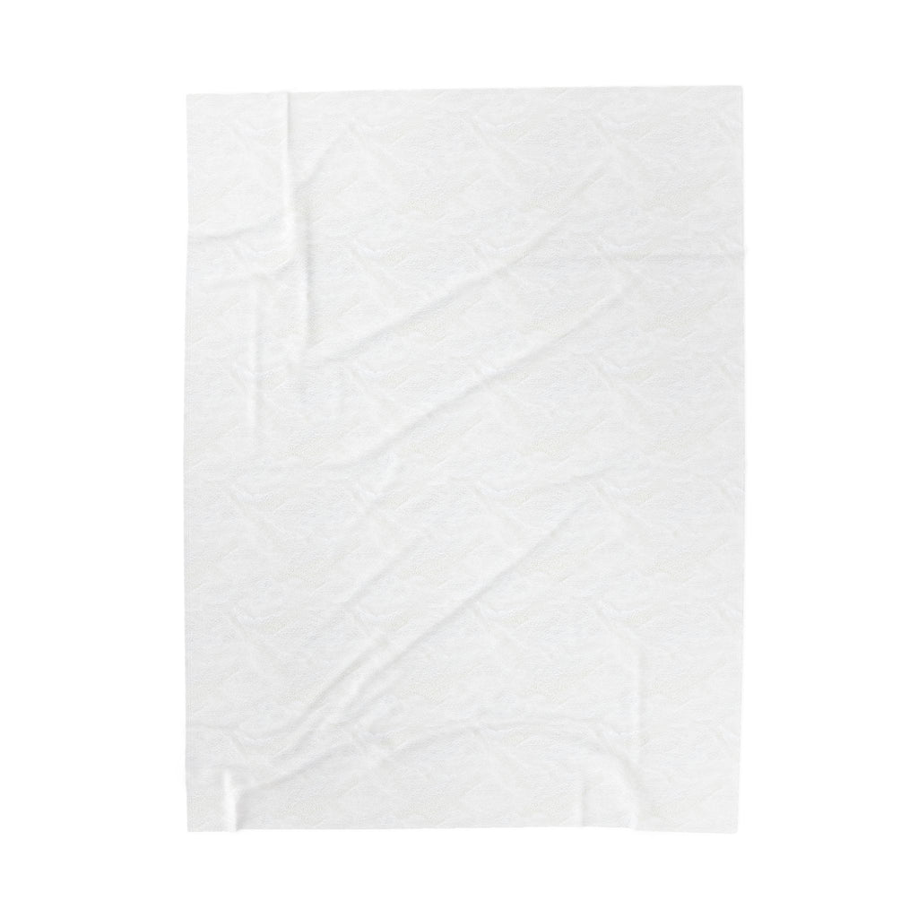 Velveteen Plush Blanket — "The extraordinary lengths we go for the things we love" Romantic Keepsake Throw
