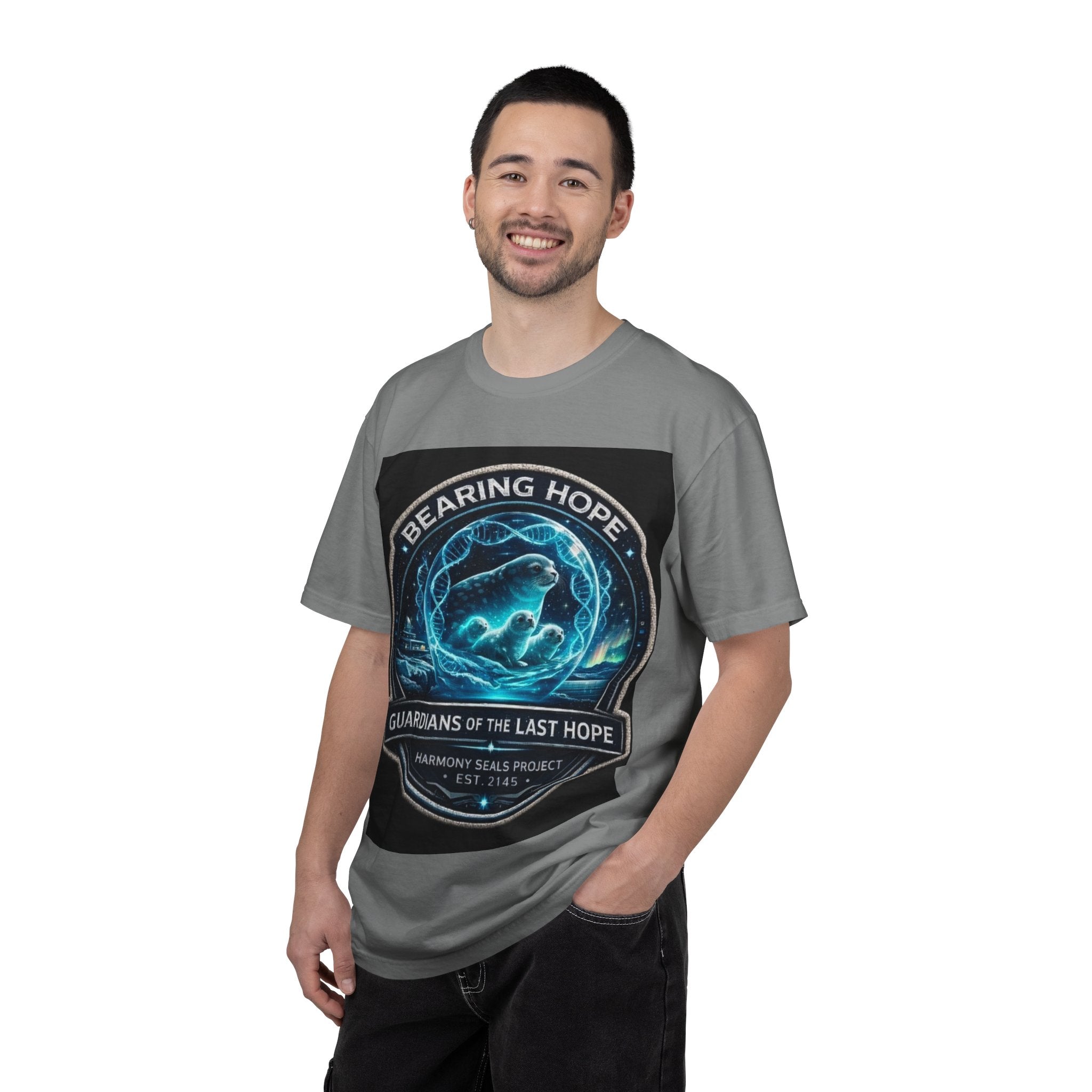 Bearing Hope T-Shirt — Guardians of the Last Hope Seal Graphic Tee