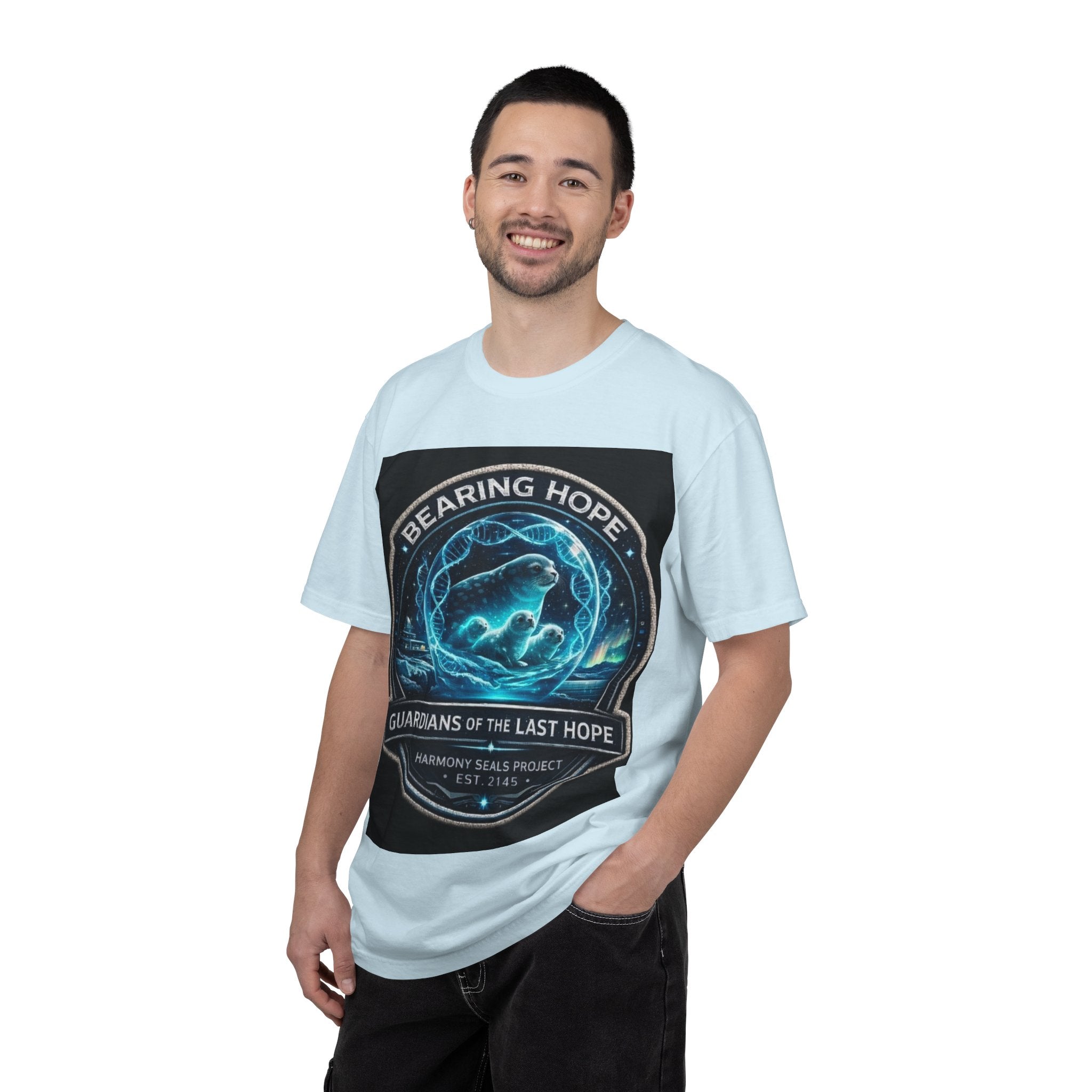 Bearing Hope T-Shirt — Guardians of the Last Hope Seal Graphic Tee