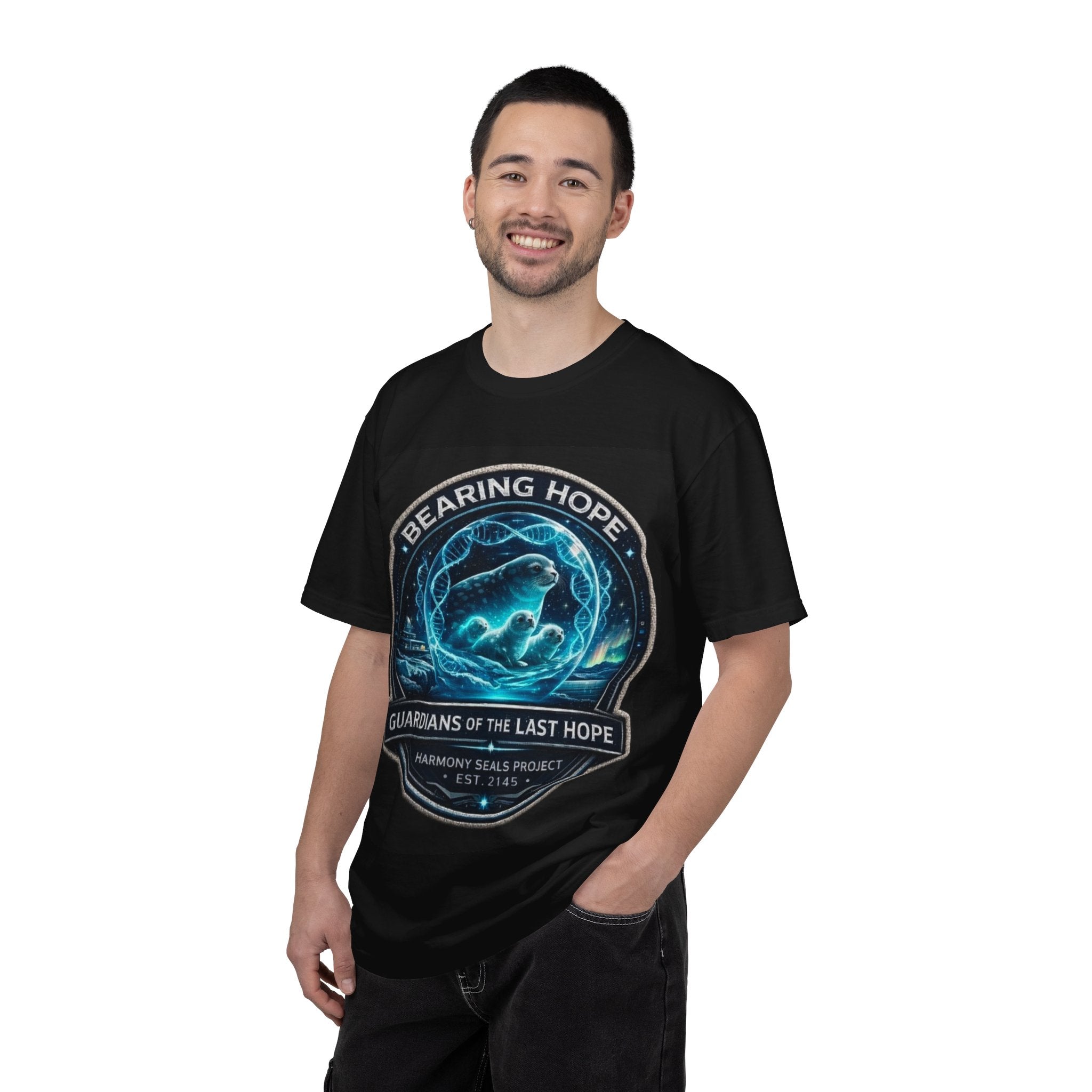 Bearing Hope T-Shirt — Guardians of the Last Hope Seal Graphic Tee