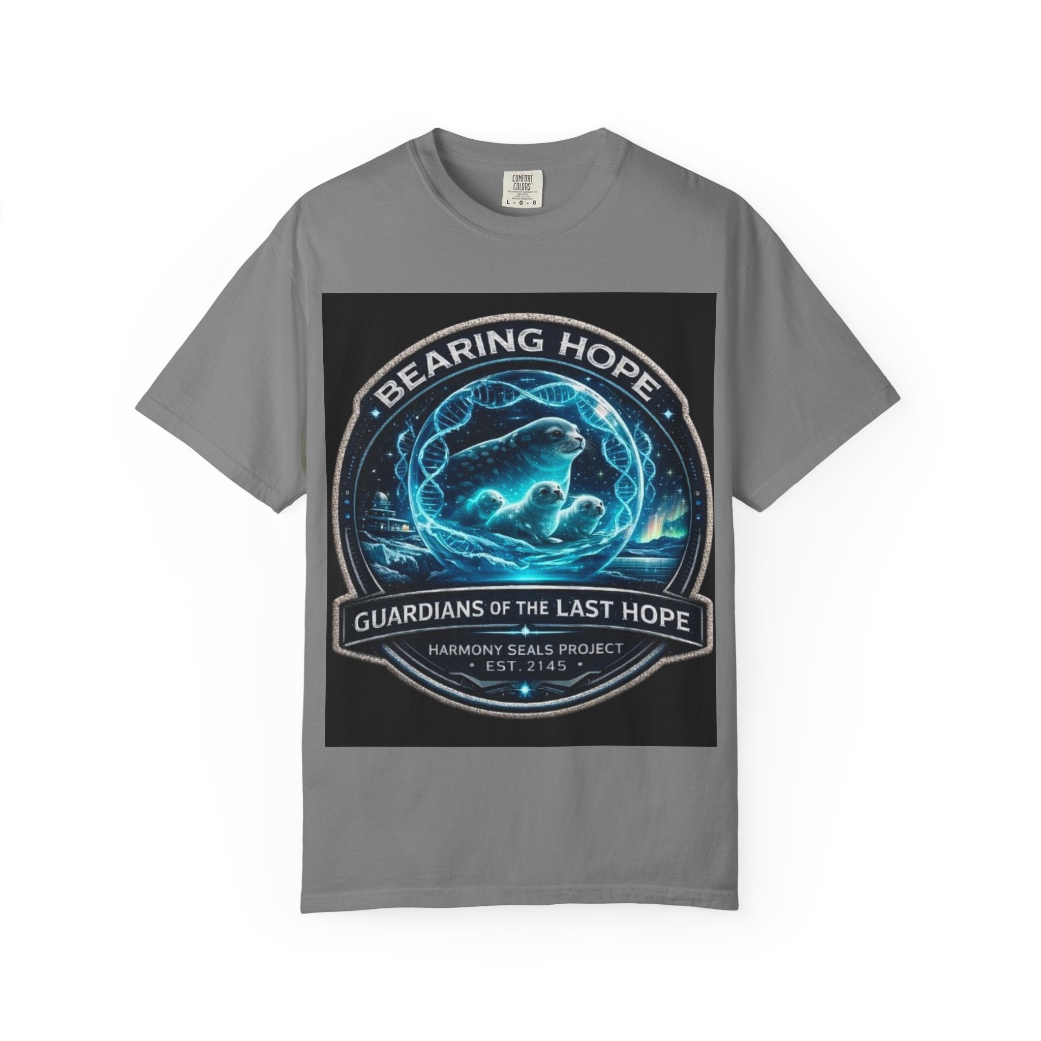 Bearing Hope T-Shirt — Guardians of the Last Hope Seal Graphic Tee