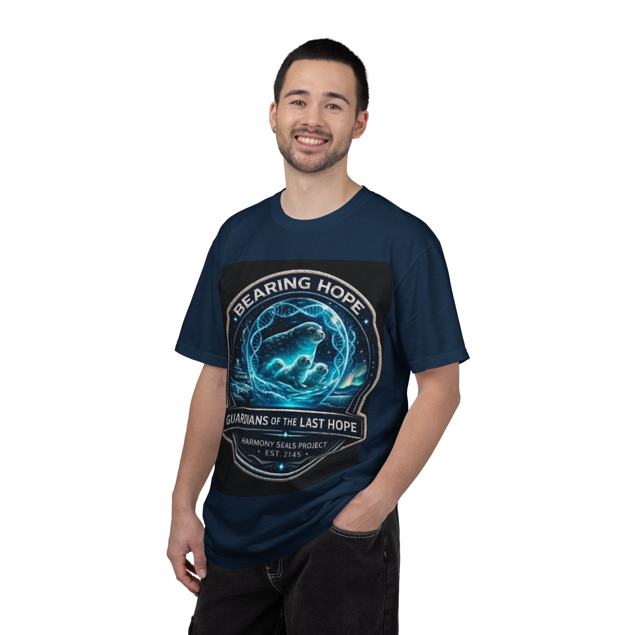 Bearing Hope T-Shirt — Guardians of the Last Hope Seal Graphic Tee