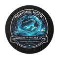 Bearing Hope Round Vinyl Sticker — Guardians of the Last Hope Seal Design