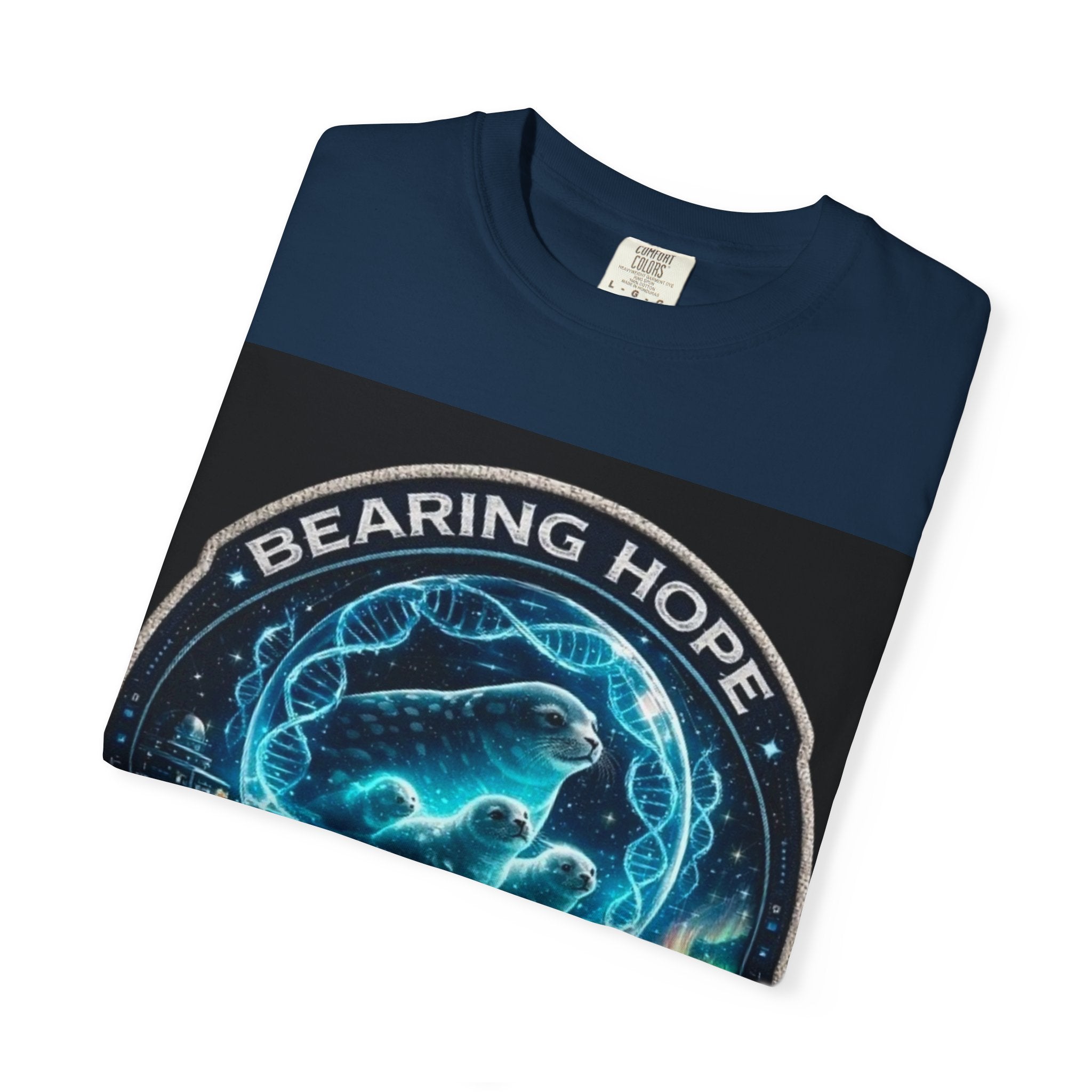Bearing Hope T-Shirt — Guardians of the Last Hope Seal Graphic Tee
