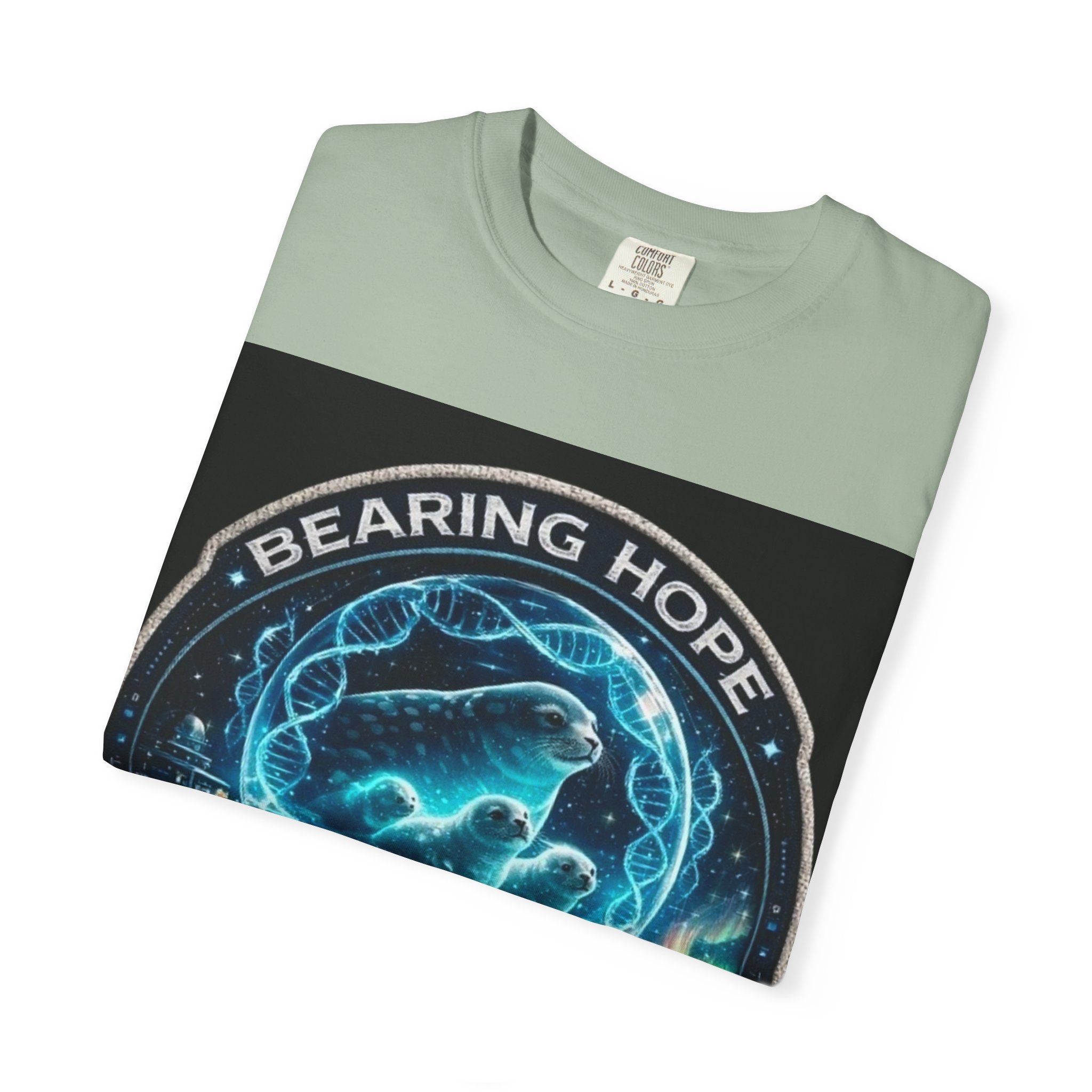 Bearing Hope T-Shirt — Guardians of the Last Hope Seal Graphic Tee