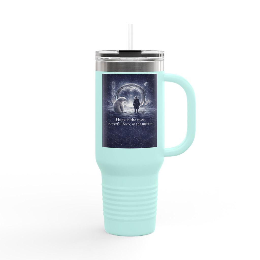 Travel Mug — "Hope is the Miracle" Insulated 40oz Tumbler