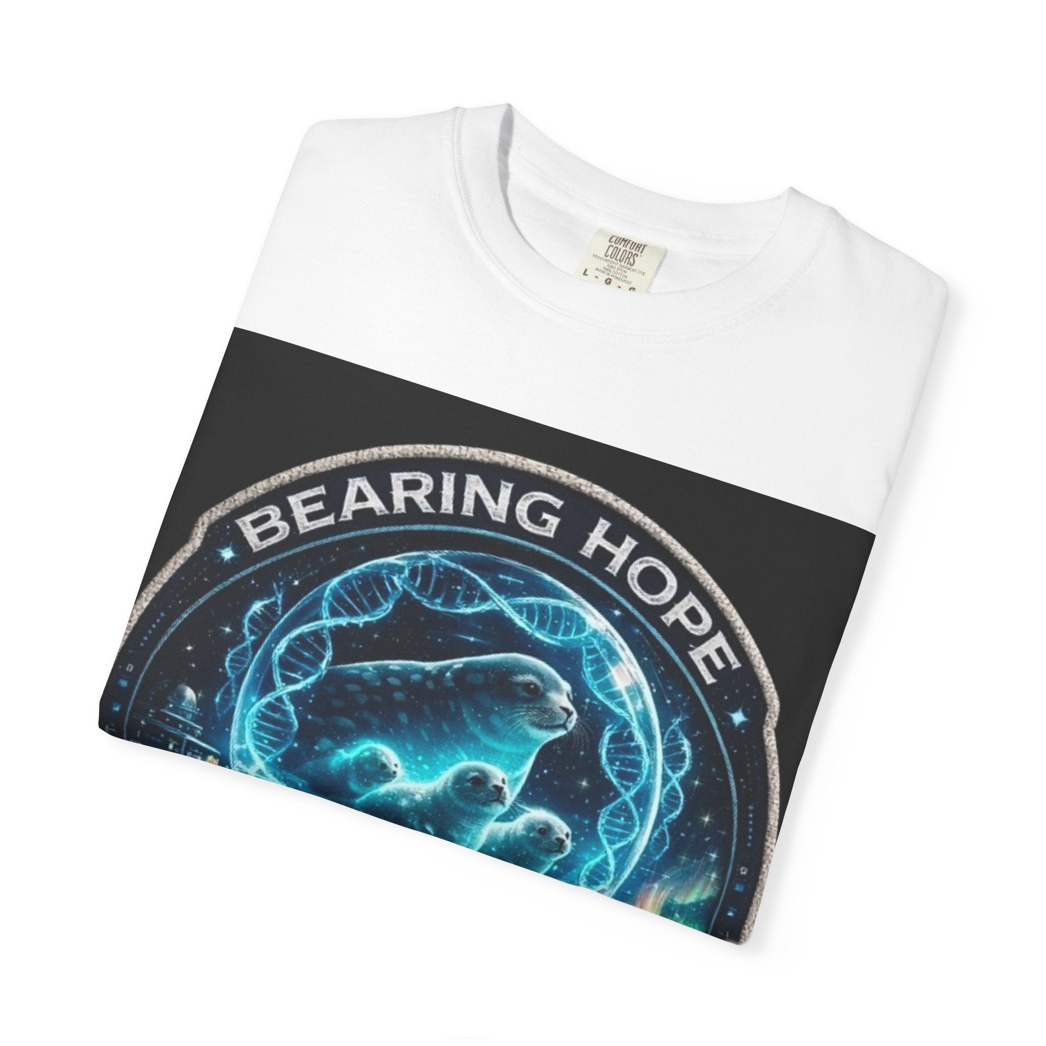 Bearing Hope T-Shirt — Guardians of the Last Hope Seal Graphic Tee