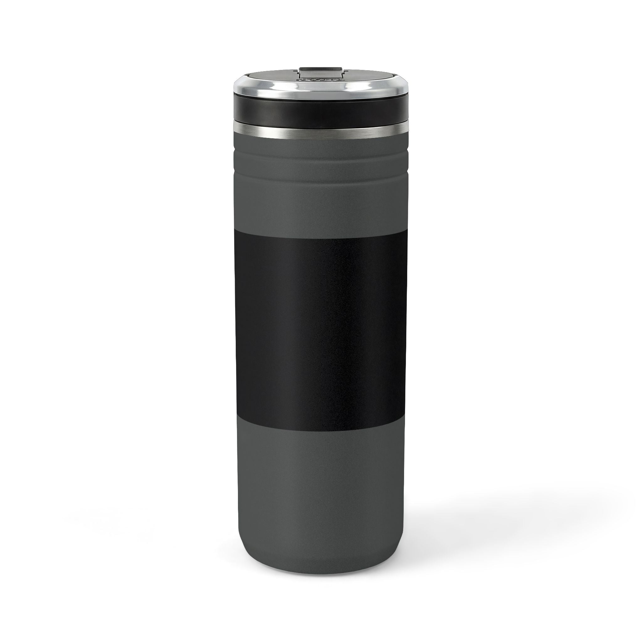 24oz Thermal Straw Tumbler — Neon Whale "Bearing Hope" Insulated Travel Mug