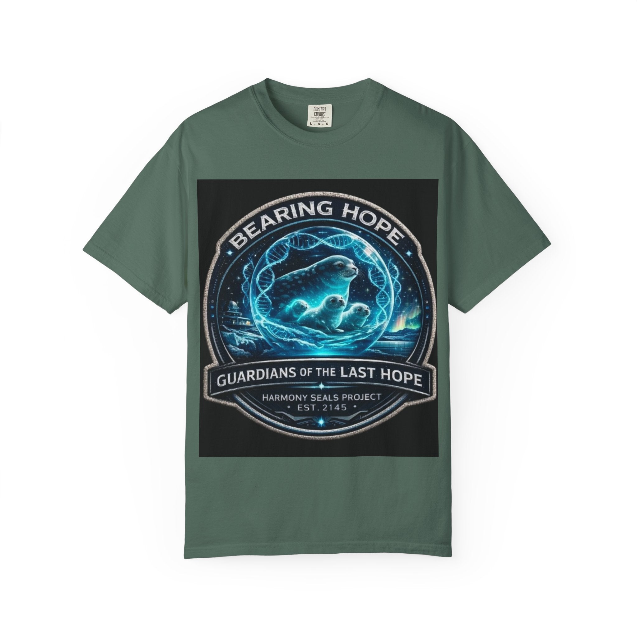 Bearing Hope T-Shirt — Guardians of the Last Hope Seal Graphic Tee
