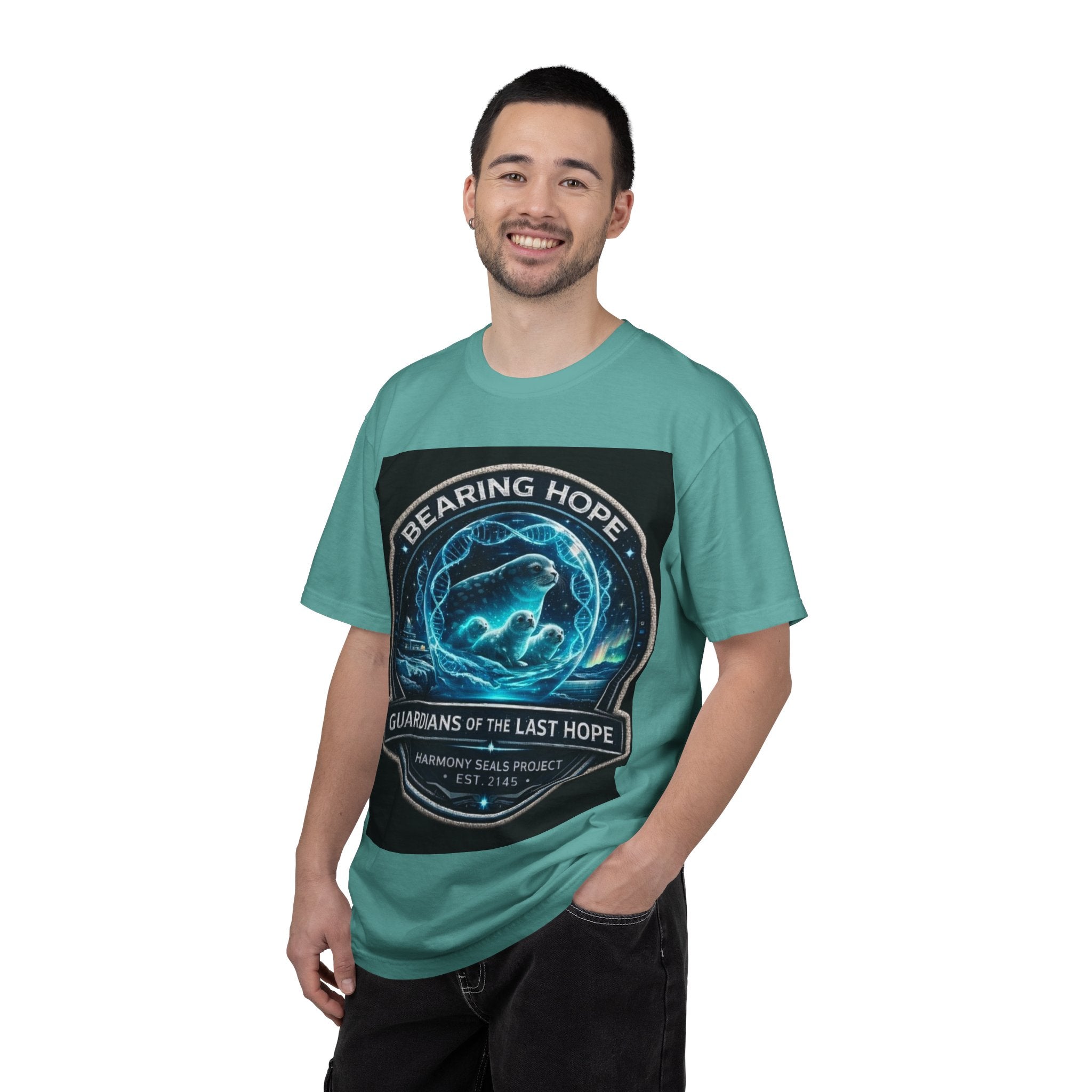 Bearing Hope T-Shirt — Guardians of the Last Hope Seal Graphic Tee